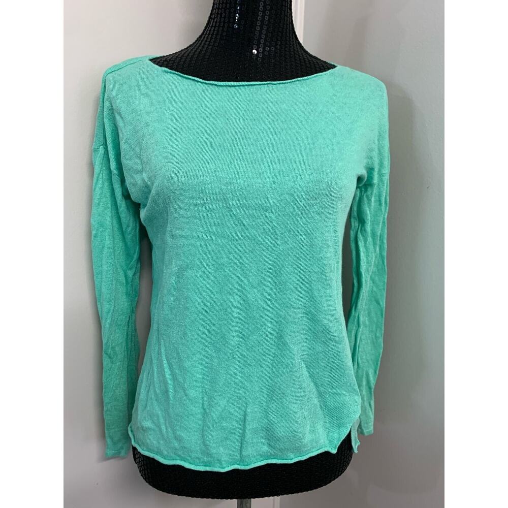Lilly Pulitzer Blouse Long Sleeve Green M Women's A41